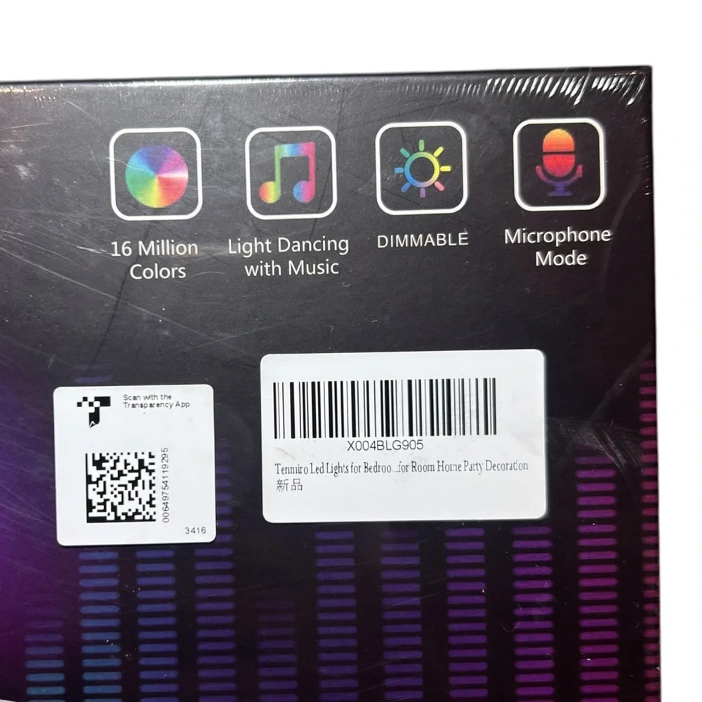 Bedroom MultiColor LED Strip Lights